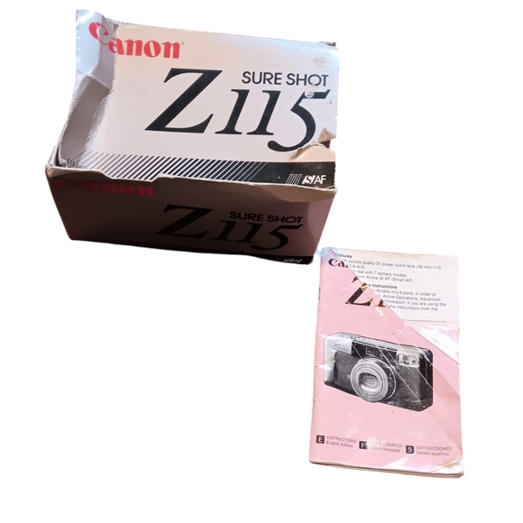 Canon Sureshot Z115 Compact 35mm Point & Shoot Film Camera used - Picture 3 of 3